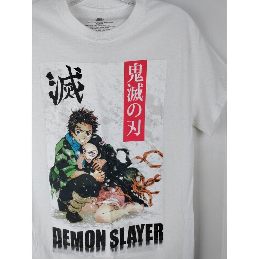 Demon Slayer BRAND Nezuko and Tanijro Anime TShirt Unisex MEDIUM 36" Chest NICE!